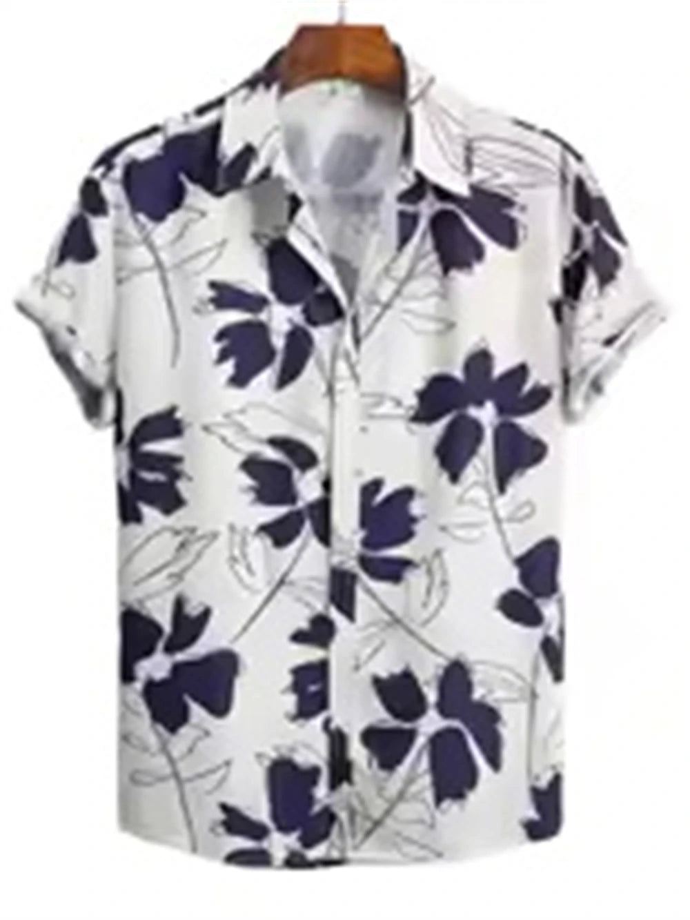 NoEnName_Null Hawaiian Short-Sleeve Shirt – Bold Style, Ultimate Comfort!