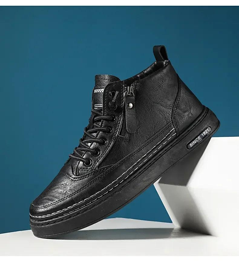 Qaawal Microfiber Work Shoes – Comfort & Durability for Everyday Wear!