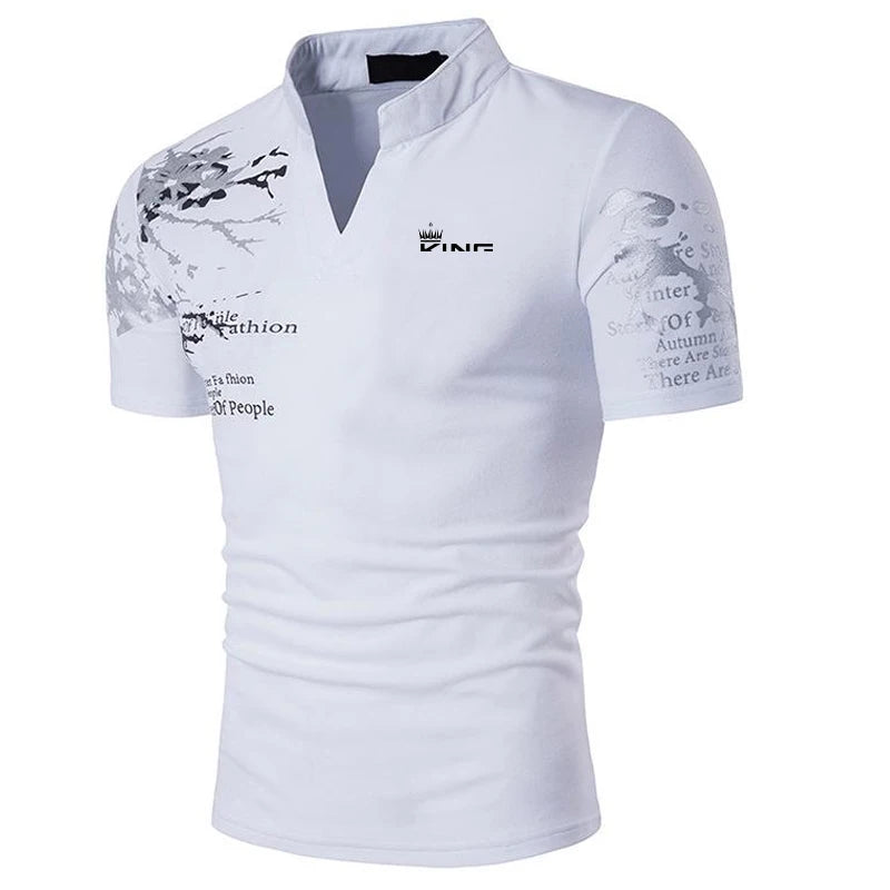 DINGSHITE Men's Casual Polo Shirt – Lightweight & Stylish for Summer!