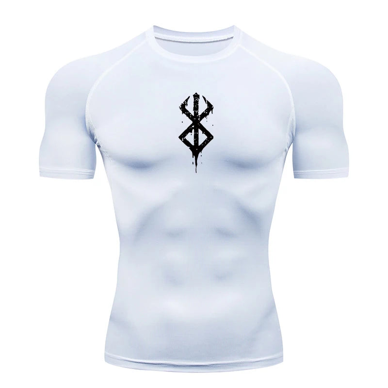 HooThreads Men's Compression Shirt – Quick-Dry, Breathable & Built for Performance!