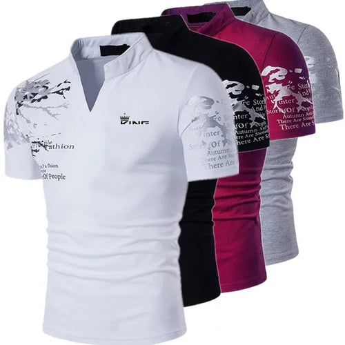 DINGSHITE Men's Casual Polo Shirt – Lightweight & Stylish for Summer!