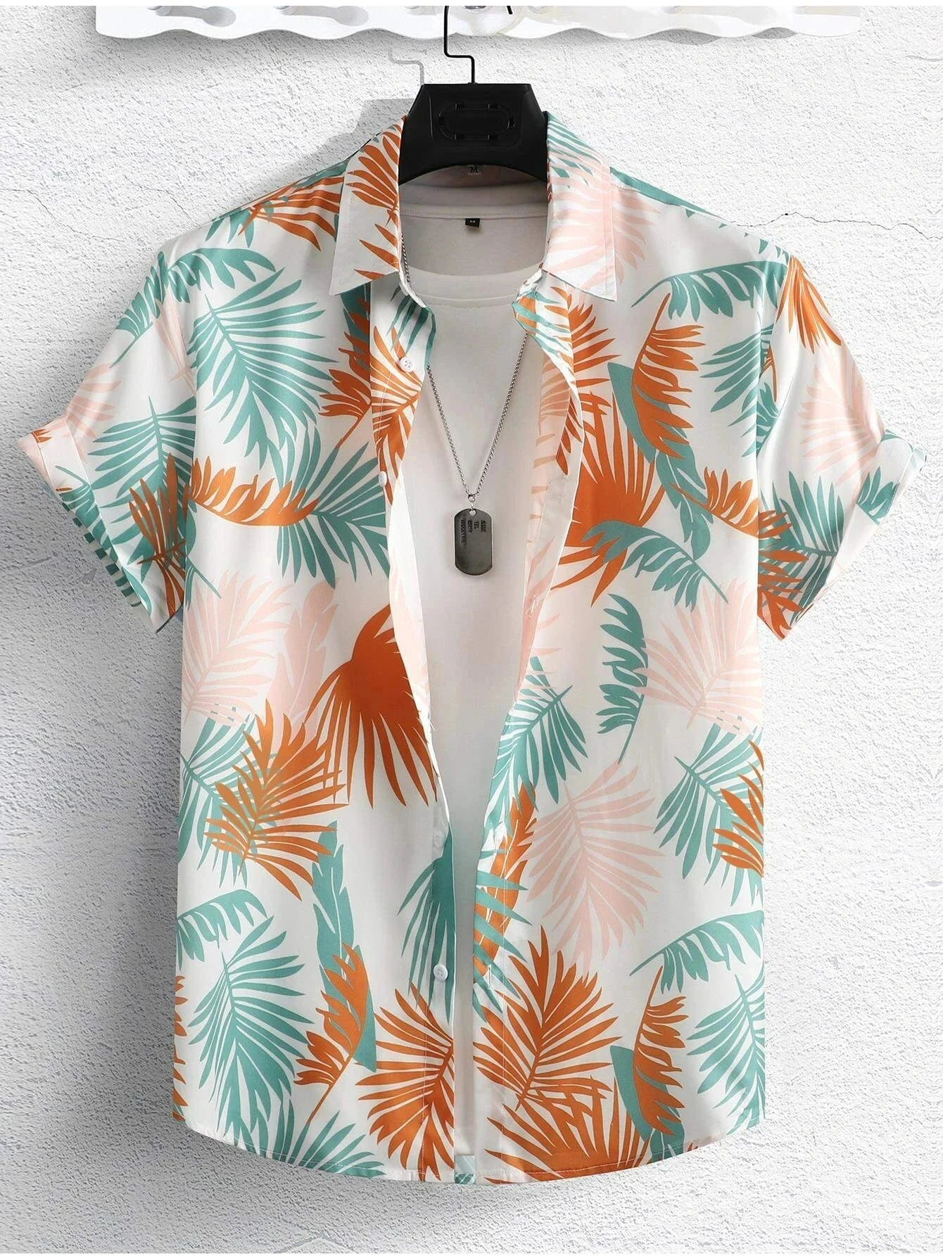 NoEnName_Null Hawaiian Short-Sleeve Shirt – Bold Style, Ultimate Comfort!