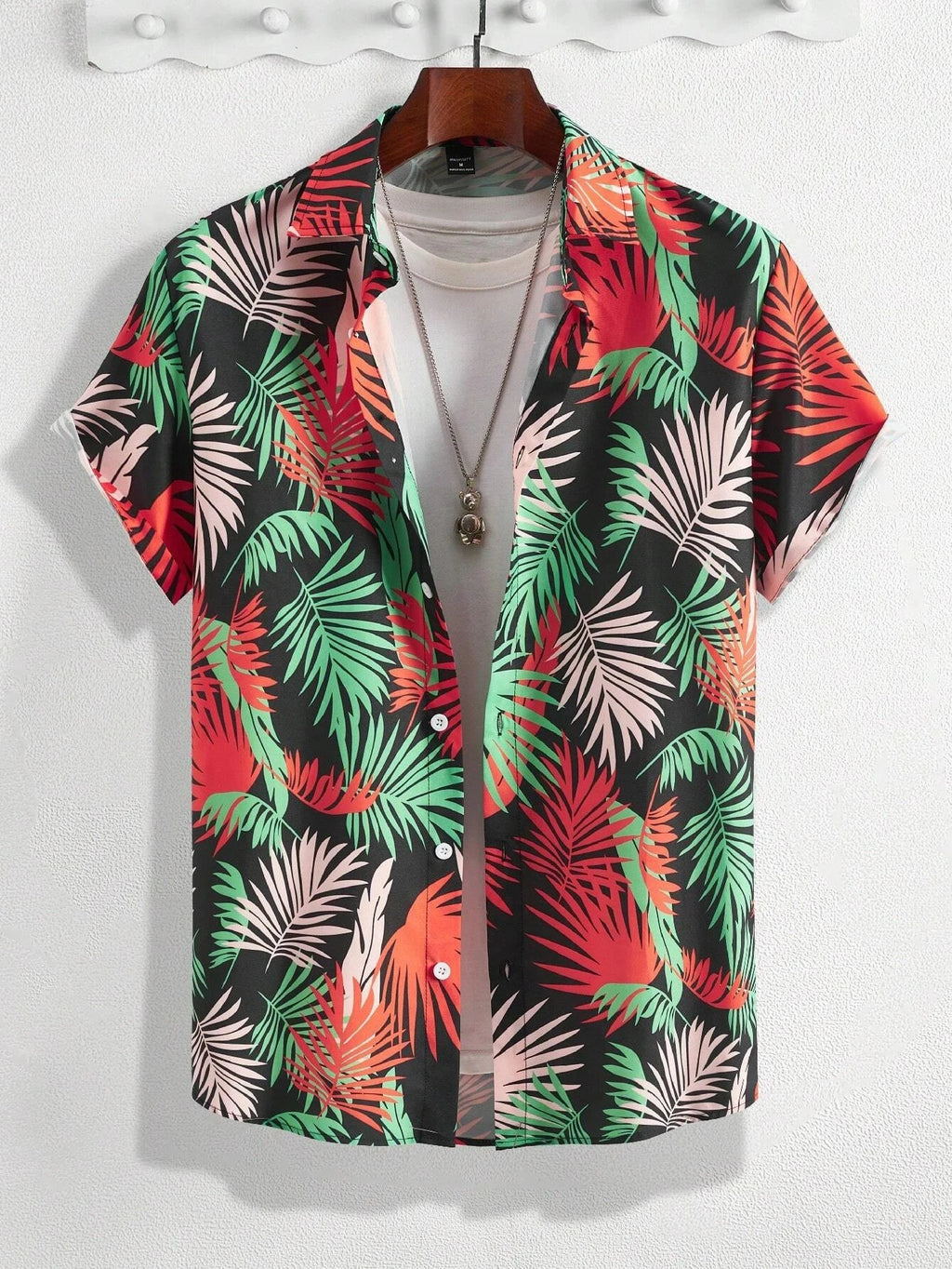 NoEnName_Null Hawaiian Short-Sleeve Shirt – Bold Style, Ultimate Comfort!