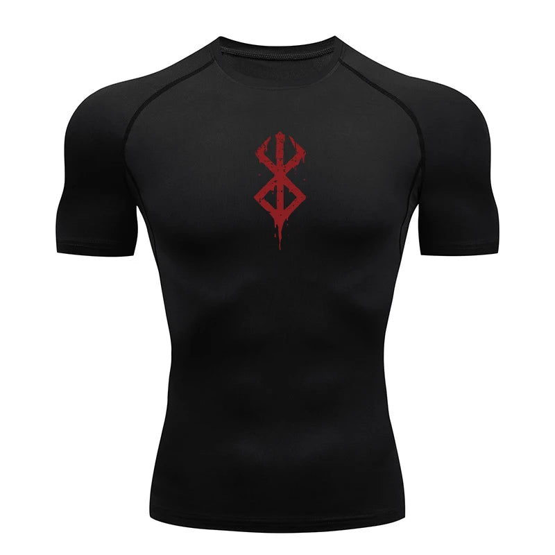 HooThreads Men's Compression Shirt – Quick-Dry, Breathable & Built for Performance!