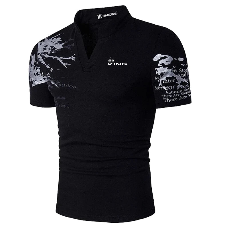 DINGSHITE Men's Casual Polo Shirt – Lightweight & Stylish for Summer!