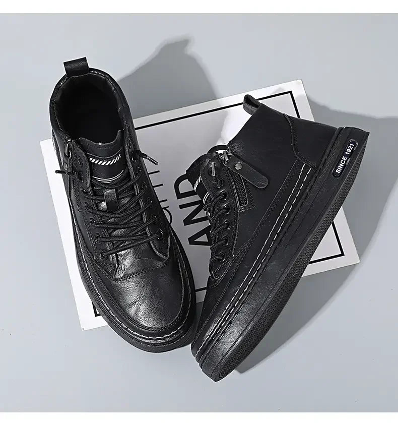 Qaawal Microfiber Work Shoes – Comfort & Durability for Everyday Wear!