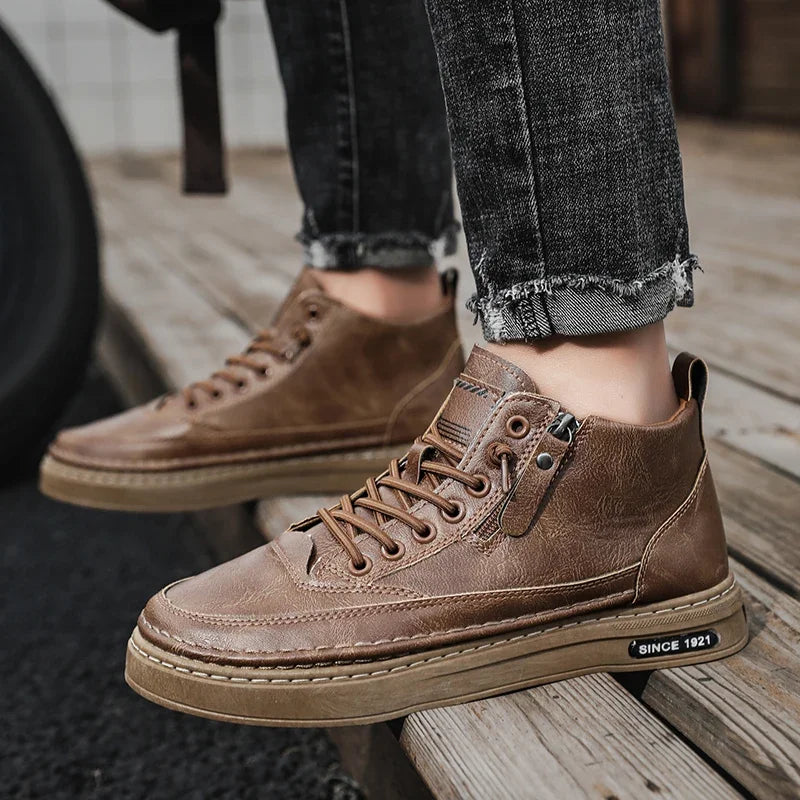 Qaawal Microfiber Work Shoes – Comfort & Durability for Everyday Wear!