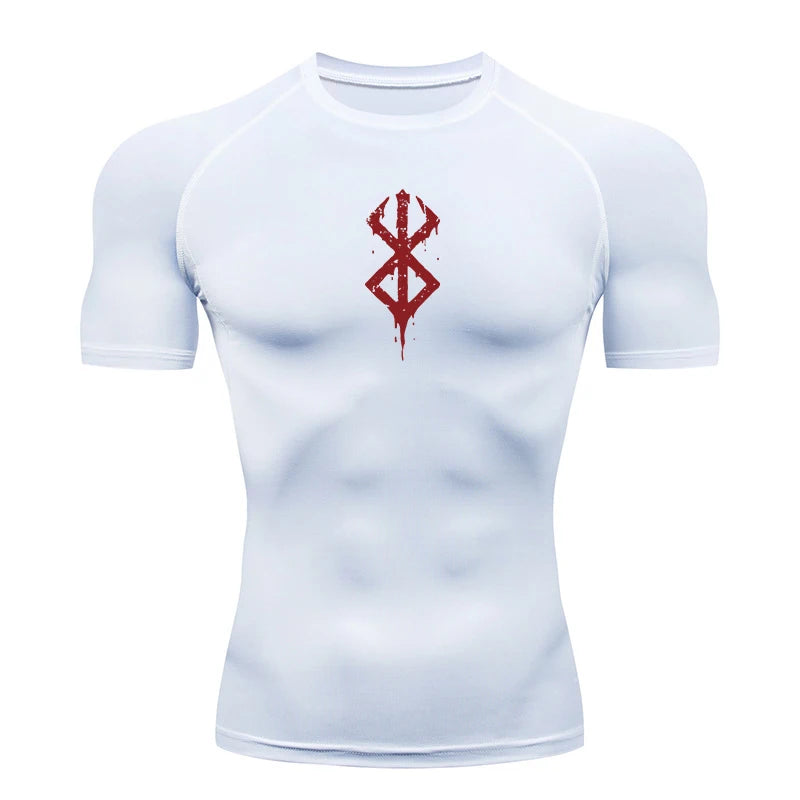 HooThreads Men's Compression Shirt – Quick-Dry, Breathable & Built for Performance!