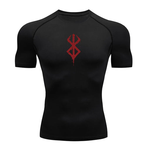 HooThreads Men's Compression Shirt – Quick-Dry, Breathable & Built for Performance!